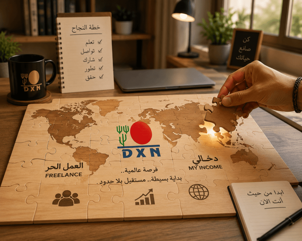 كيف تبني دخلاً إضافياً: DXN ونظام العمل الحر